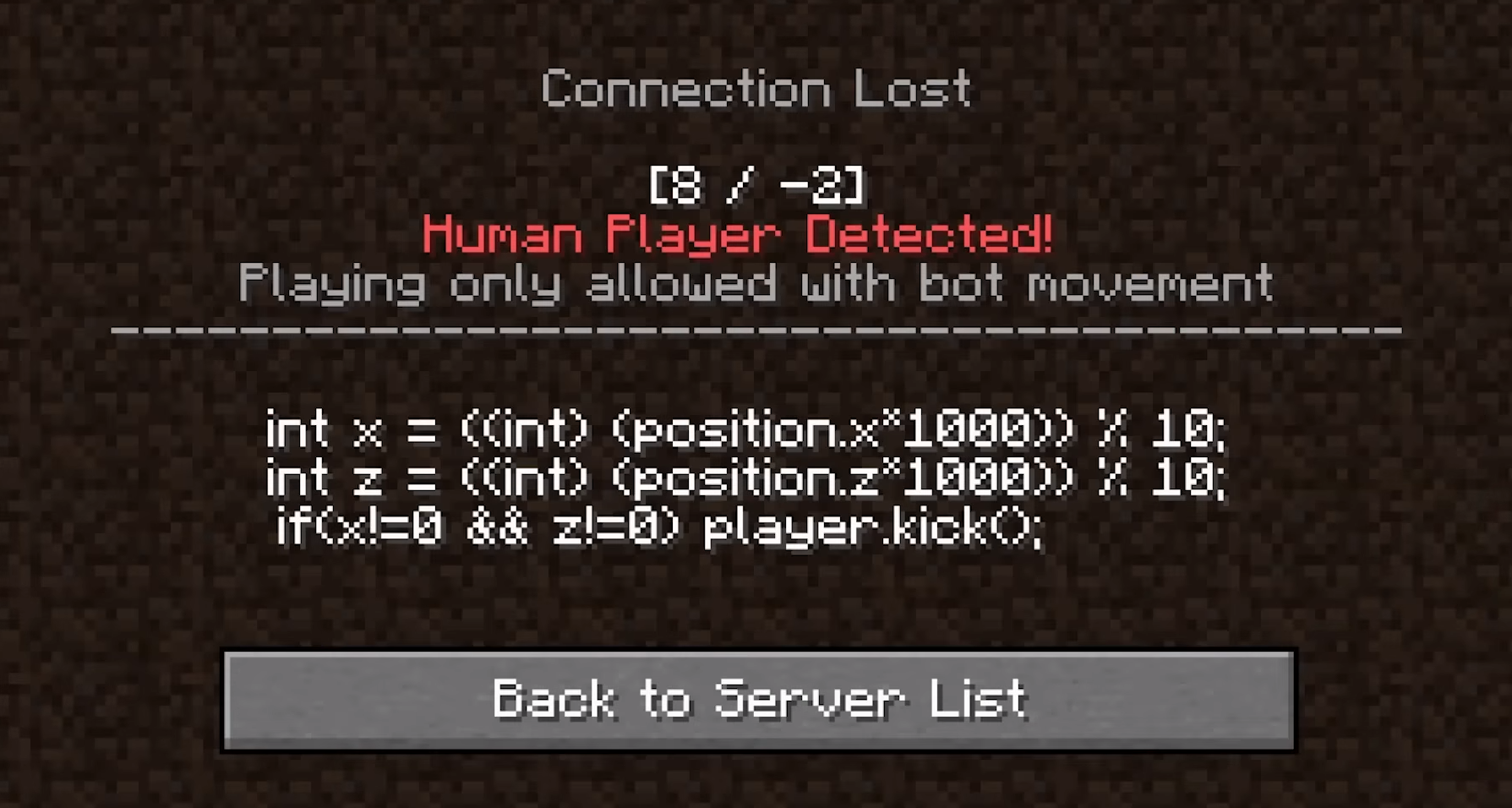 Human movement kick message Human movement kick message
