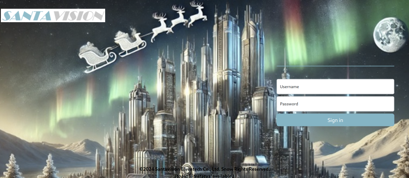 Login page Login page
