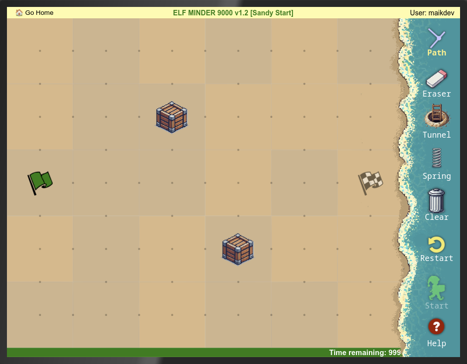 Game screen Game screen